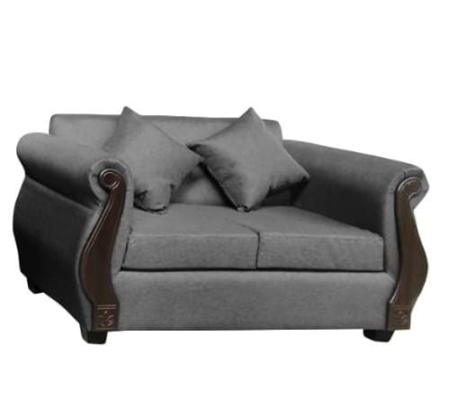 sillon gris 2 cuerpos